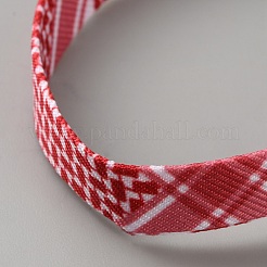 Bracelets tressés en cordon polyester de style ethnique pour hommes et femmes&nbsp;BJEW-WH0022-66B