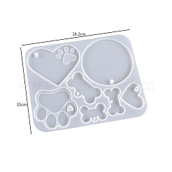 Silikonformen für Pfotenabdrücke&nbsp;VALE-PW0001-082