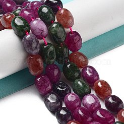 Teñido natural malasia jade abalorios hebras&nbsp;G-P528-I04-01