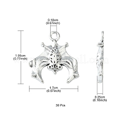 Pendente in lega stile tibetano&nbsp;TIBE-YW0001-02AS