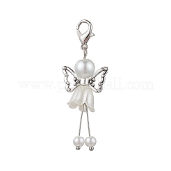 7 pieza de 7 estilos de decoraciones colgantes de perlas de vidrio perlado&nbsp;GL-CJC078