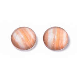 Glas cabochons&nbsp;LS-GLAA-WH0015-15A-06