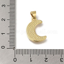 Muschelanhänger aus Messing mit Pavé-Fassung&nbsp;KK-G500-17G