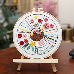 DIY-Stickerei-Tierstich-Übungsset für Anfänger&nbsp;DIY-NH0006-01C