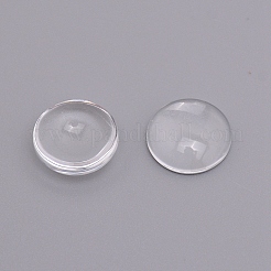 Cabochons en verre&nbsp;GLAA-WH0022-70B