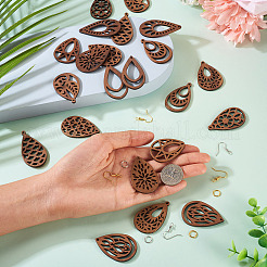 Kits de boucles d'oreilles pendantes à faire soi-même&nbsp;DIY-TA0013-45