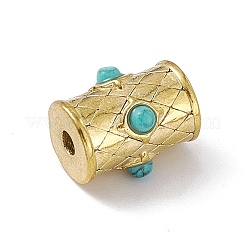 Säule aus Edelstahl 304 mit rautenförmigen Perlen&nbsp;STAS-E179-14G