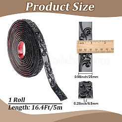 PVC selbstklebende flexible Formleiste&nbsp;AJEW-CP0011-26C
