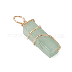 20pcs 10 Stile natürliche gemischte Steinkupferdraht umwickelte Anhänger&nbsp;PALLOY-JF03976