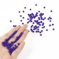 Perles de rocaille en verre&nbsp;SEED-A010-4mm-48