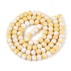 Colliers de perles de verre teintées à effet ombré&nbsp;GLAA-N067-01A-08