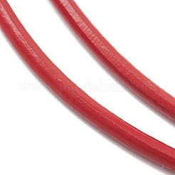 Herstellung von Armbändern aus 3 mm rundem Rindsleder&nbsp;AJEW-JB01540
