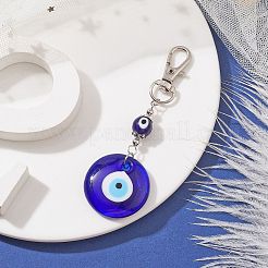 Decoraciones colgantes de murano mal de ojo hechas a mano&nbsp;HJEW-JM01718-01