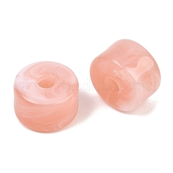 Perles en acrylique opaque bicolores imitant les pierres précieuses&nbsp;AC-CBA3EFE-02E