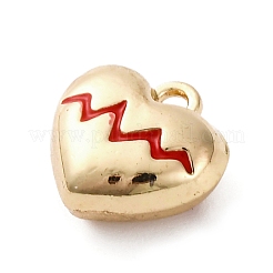 Legierung Emaille Anhänger / charms&nbsp;ENAM-P257-02G-02