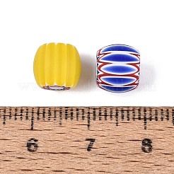 Handgefertigte Millefiori-Glas-Unterlegscheibe-Perlen&nbsp;LA-N002-14A