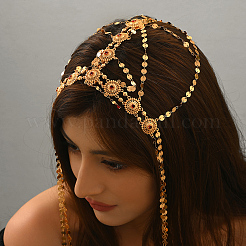Kopfschmuck aus Messing mit mehrlagiger Quaste im arabischen Stil&nbsp;LU0176