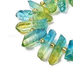 Electrolíticos de cuarzo natural de cristal hebras&nbsp;G-F800-D12