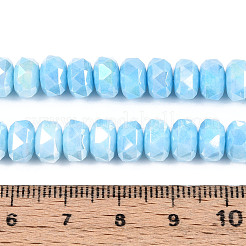 Brins de perles de verre électrolytiques anti-ternissement&nbsp;GLAA-T025-8mm-11C