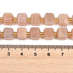 Natürliche sunstone Perlen Stränge&nbsp;G-F832-A05-01
