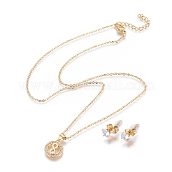 Set di gioielli in acciaio inossidabile 304&nbsp;SJEW-F214-09