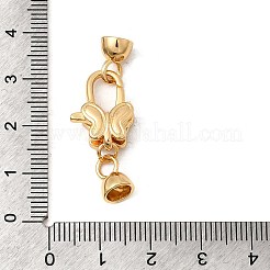 Chiusure moschettone in ottone&nbsp;LS-KK-U059-50G