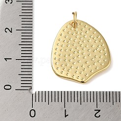 Colgantes de esmalte de latón chapado en rack&nbsp;KK-S372-04B-01