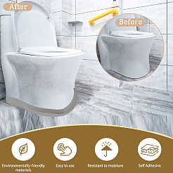 Bordatura impermeabile in plastica pvc&nbsp;AJEW-WH0009-13C