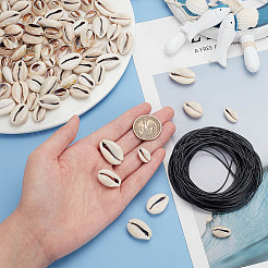 DIY-Set zur Herstellung einer Halskette aus natürlichen Muscheln&nbsp;DIY-PH0017-96