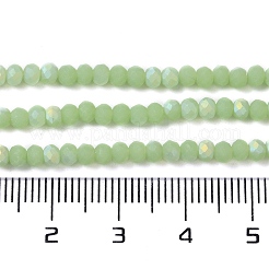 Nachahmung Jade Glasperlen &nbsp;X1-EGLA-A034-J2mm-MB01