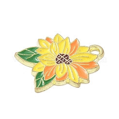Pendentifs d'émail en alliage&nbsp;ENAM-P258-02A-G