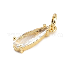 Ottone micro spianare pendenti zirconi&nbsp;KK-C114-25G