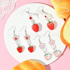 Eisen baumeln Ohrringe&nbsp;EJEW-FS00023