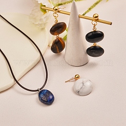 Cabochon in pietra naturale e sintetica in stile 24 pz 24&nbsp;G-SZ0001-68
