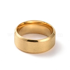 201 bagues en acier inoxydable pour femmes&nbsp;RJEW-I089-44G
