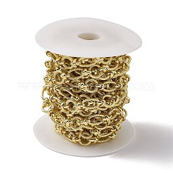 Catene a maglie ovali e ad anello e kont in ottone&nbsp;CHC-P010-22G