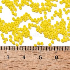 Mattierte Farben Glas Saatperlen&nbsp;SEED-H003-06B
