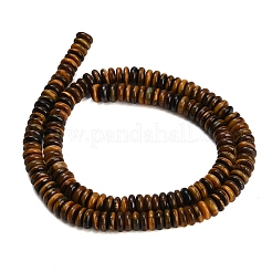 Natürlichen Tigerauge Perlen Stränge&nbsp;G-P354-02-2x6mm