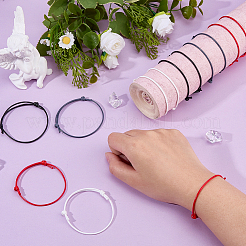100pcs 4 Farben koreanische gewachste Polyester-Schnur-Armbandherstellung&nbsp;AJEW-DC0004-37B