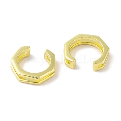 Boucles d'oreilles manchette en laiton pour femmes&nbsp;EJEW-I305-39G