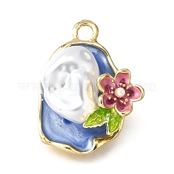 Pendentifs d'émail en alliage&nbsp;ENAM-K076-09G