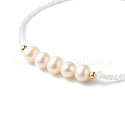 Ensembles de bracelets réglables en fil de nylon pour la fête des mères pour maman et fille&nbsp;BJEW-JB06528-01