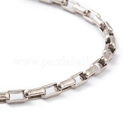 Collane a catena in ottone&nbsp;NJEW-H206-01C-AS