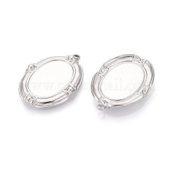 Cabochon pendenti in acciaio inossidabile 304&nbsp;X-STAS-T067-17P