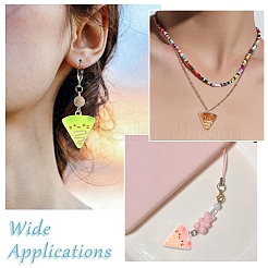 40pcs 5 couleurs pendentifs en résine opaque&nbsp;RESI-CJ0004-80