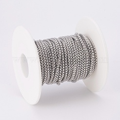 Cadenas venecianas de acero inoxidable 304 resistentes al deslustre&nbsp;CHS-F003-04P-A