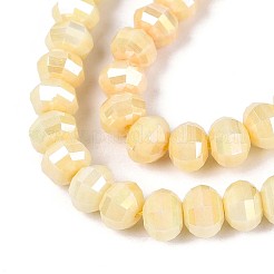 Fili di perle di vetro galvanizzate anti-ossidazione&nbsp;GLAA-T025-8mm-19E
