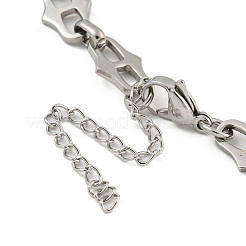 Anlaufgeschützte Gliederkettenarmbänder aus 304er Edelstahl für Männer und Frauen&nbsp;BJEW-D042-12P