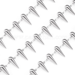Cadenas de eslabones en forma de lágrima de acero inoxidable 304 de 1 m&nbsp;CHS-TA0001-64