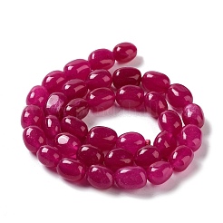 Hilos de abalorios de jade blanco natural&nbsp;G-E614-B01-04